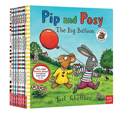 【宝莉爹书单·2-5岁】Pip and Posy 波西和皮普8册 英文原版幼儿经典启蒙绘本名家 Axel Scheffler作品 经典儿童图画书 商品图0