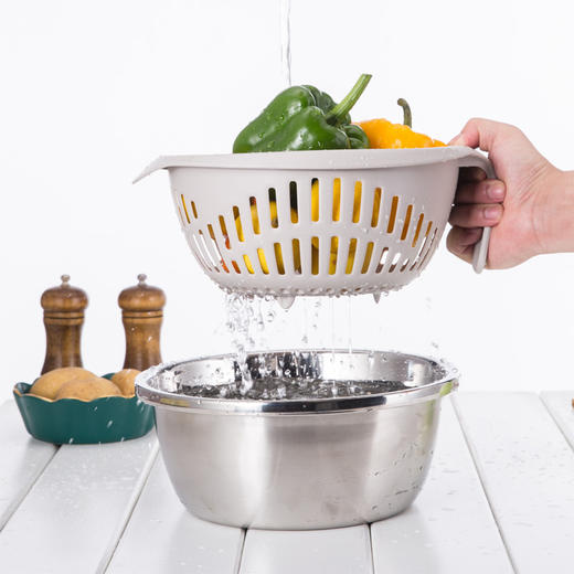 火象都市丽人沥水盆二件套 商品图0