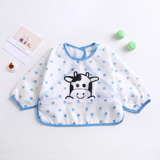 【全身防水罩衣宝宝 吃饭好搭档】反穿衣罩衣儿童反穿衣罩衫婴幼儿吃饭衣画画罩衣 商品图9