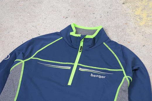 benger 内加薄绒 半开拉链领套头运动卫衣 Z-8635 商品图4