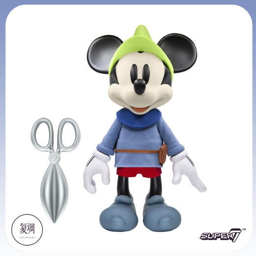 现货 Super7 勇敢小裁缝 米奇 米老鼠动画 潮流玩具 摆件 收藏 商品图3