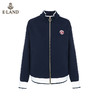 ELAND衣恋2022年春季新款甜酷藏青色撞色立领拉链运动卫衣女EEMTC12E3B 商品缩略图3