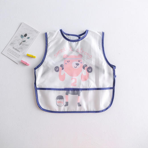 【全身防水罩衣宝宝 吃饭好搭档】反穿衣罩衣儿童反穿衣罩衫婴幼儿吃饭衣画画罩衣 商品图8