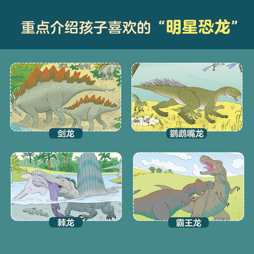 亲亲历史图书馆：恐龙  科普百科 科普绘本百科全书 商品图3