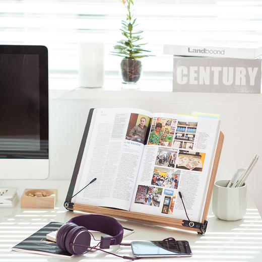 韩国原产SYSMAX可折叠读书架阅读架电脑支架支撑架 商品图1