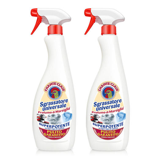 意大利大公鸡头经典型多功能厨房油污清洁剂大公鸡管家625ml*2瓶【GPQ】 商品图11