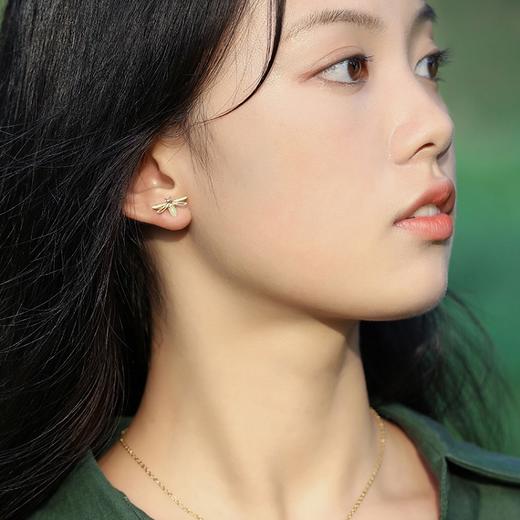 定制款会发光的萤火虫纯银项链(中通快递发货）下单备注一个字母 商品图1