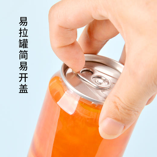 喇叭花 一次性易拉罐封口果汁饮料瓶PET密封冷饮瓶透明塑料奶茶杯 商品图2