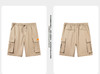 太平鸟男装 新款卡其色中短裤休闲裤子男潮B2GCB2577 商品缩略图0