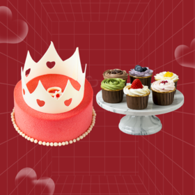 （抖音验券专用）4.5吋女神之约+杯子蛋糕6枚装，验券不成功不发货，选择款式，备注抖音电子券码，下单支付0.01元即可