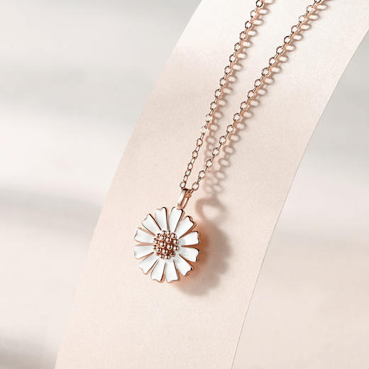 子佩集【雏菊】S925银小清新项链【JHY-N000010B】 商品图3