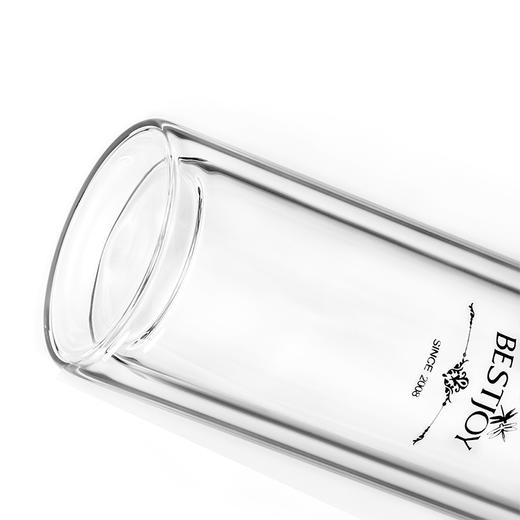 富光拾喜 高硼硅双层玻璃杯 家用办公耐高温玻璃杯 320ml BEST06-1089 商品图2