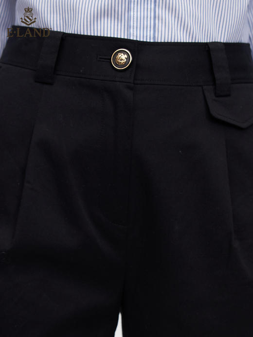 ELAND衣恋2022年春季新款时尚百搭简约微廓通勤萝卜裤休闲裤女EETCC12E1M 商品图2