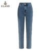 ELAND简约纯色修身小脚裤牛仔裤EETJC11E1C 商品缩略图4