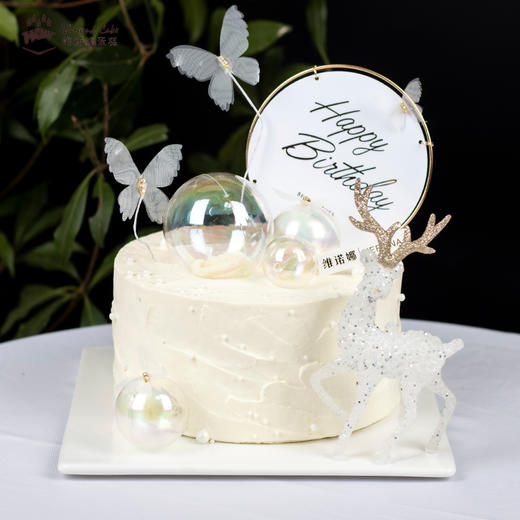 蝴蝶与鹿 商品图0