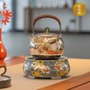 莺歌烧古九古烧系列矮炉电陶炉静音九谷茶炉家用台式小型迷你烧水煮茶器电陶炉 商品缩略图2