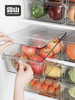 日本霜山水果抽屉式带盖保鲜盒长方形食品储物盒可叠加厨房冰箱收纳盒 商品缩略图0
