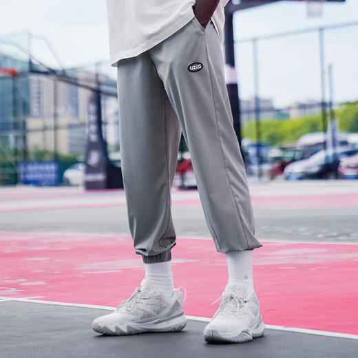 无休UZIS夏季运动卫裤薄款休闲梭织长裤篮球训练速干裤子男[印记] 商品图3