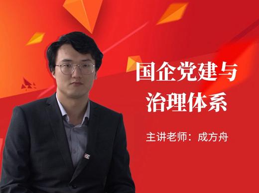 国企党建与治理体系的理论和实践-视频课程 商品图0