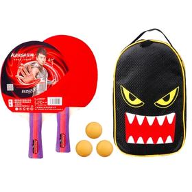 狂神乒乓球拍 胶皮级战拍套包儿童小学生ks2252