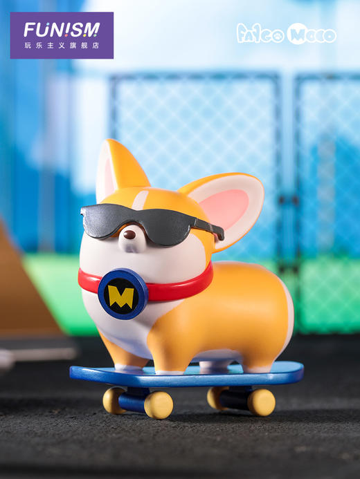 玩乐主义 飞狗MOCO盲盒职业体验系列柯基玩具柴犬公仔动物摆件狗 商品图3