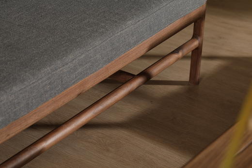 观云沙发  黑胡桃木 商品图2