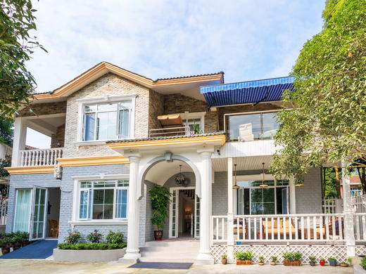 【崇州-438号院】6房小院，油菜花，带暖气、机麻桌游、投影音响、厨房烧烤LX 商品图1