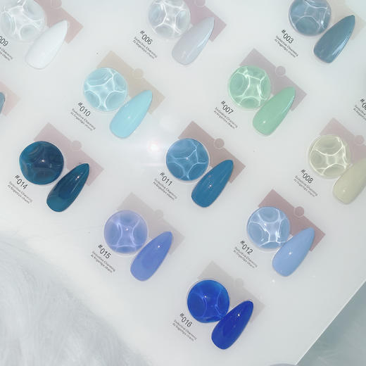 新款湖黛蓝16色套系 商品图4