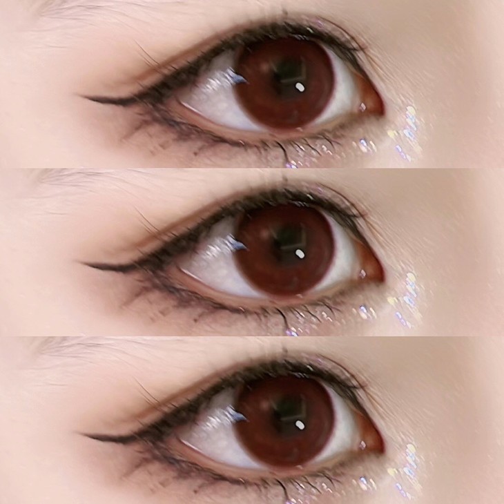GINOMII半年抛隐形眼镜 红酒松露14.2mm 一副/2片-VVCON美瞳商城19