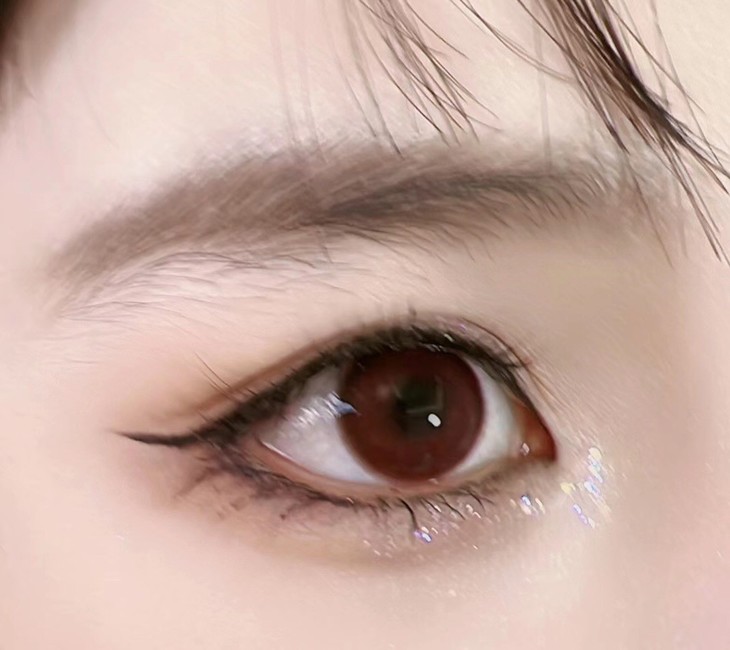 GINOMII半年抛隐形眼镜 红酒松露14.2mm 一副/2片-VVCON美瞳商城20
