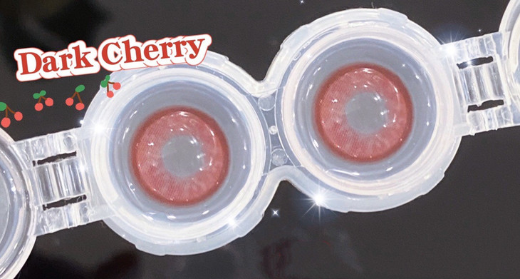 GINOMII半年抛隐形眼镜 红酒松露14.2mm 一副/2片-VVCON美瞳商城5