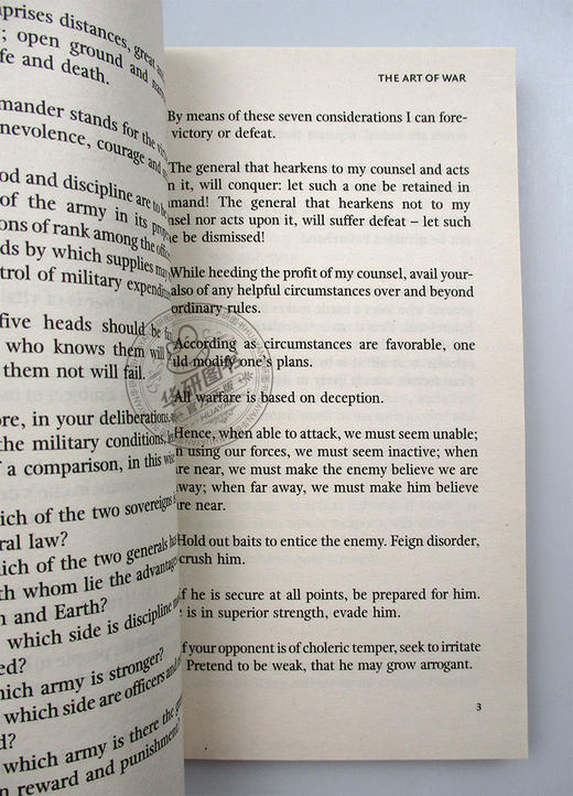Collins孙子兵法 英文原版 The Art Of War 柯林斯经典文学 英文版小说书 Sun Tzu 进口书籍 商品图2