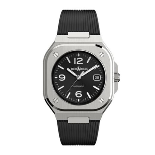 Bell&Ross 柏莱士 瑞士表机械手表自动腕表都市商务男士款轻奢风 BR05A-BL-ST/SST 商品图2
