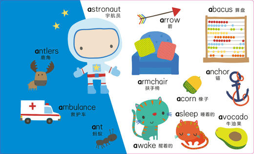 【点读版】英国幼儿字母小词典 商品图2