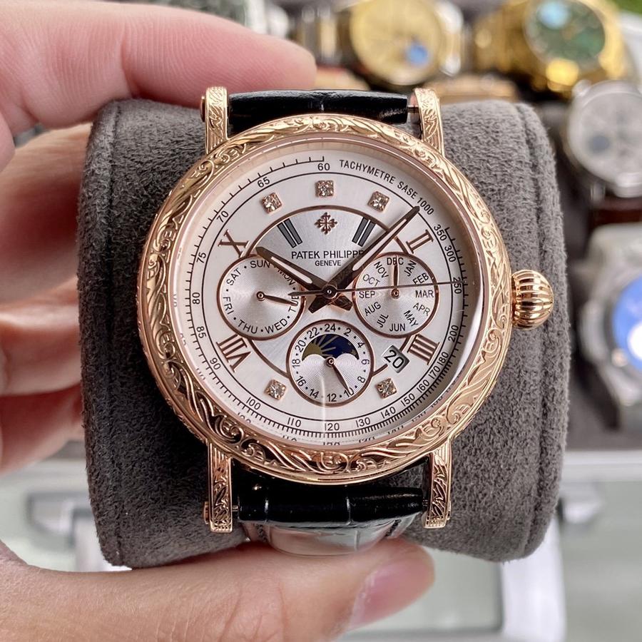 百达翡丽 patek philippe -纯手工-雕花腕表-惊艳登场 为您呈现不一样
