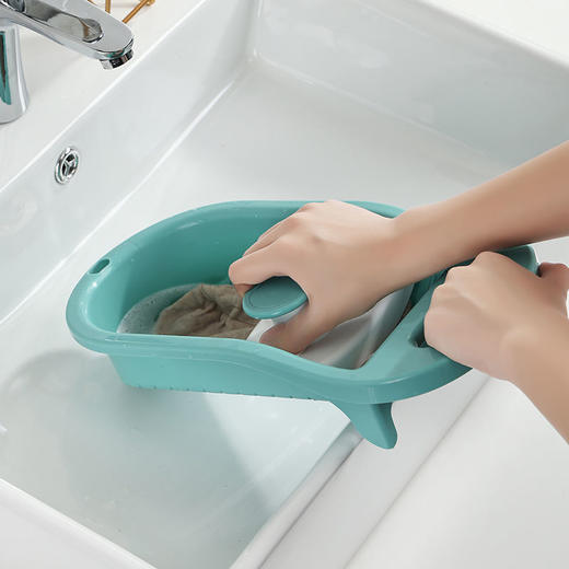 懒人洗袜子神器搓衣板内衣内裤成人家用学生宿舍洗衣板迷你洗衣盆 商品图7