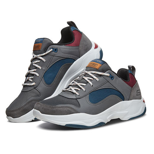 斯凯奇时尚复古拼接运动鞋绑带休闲鞋男鞋51958 商品图4