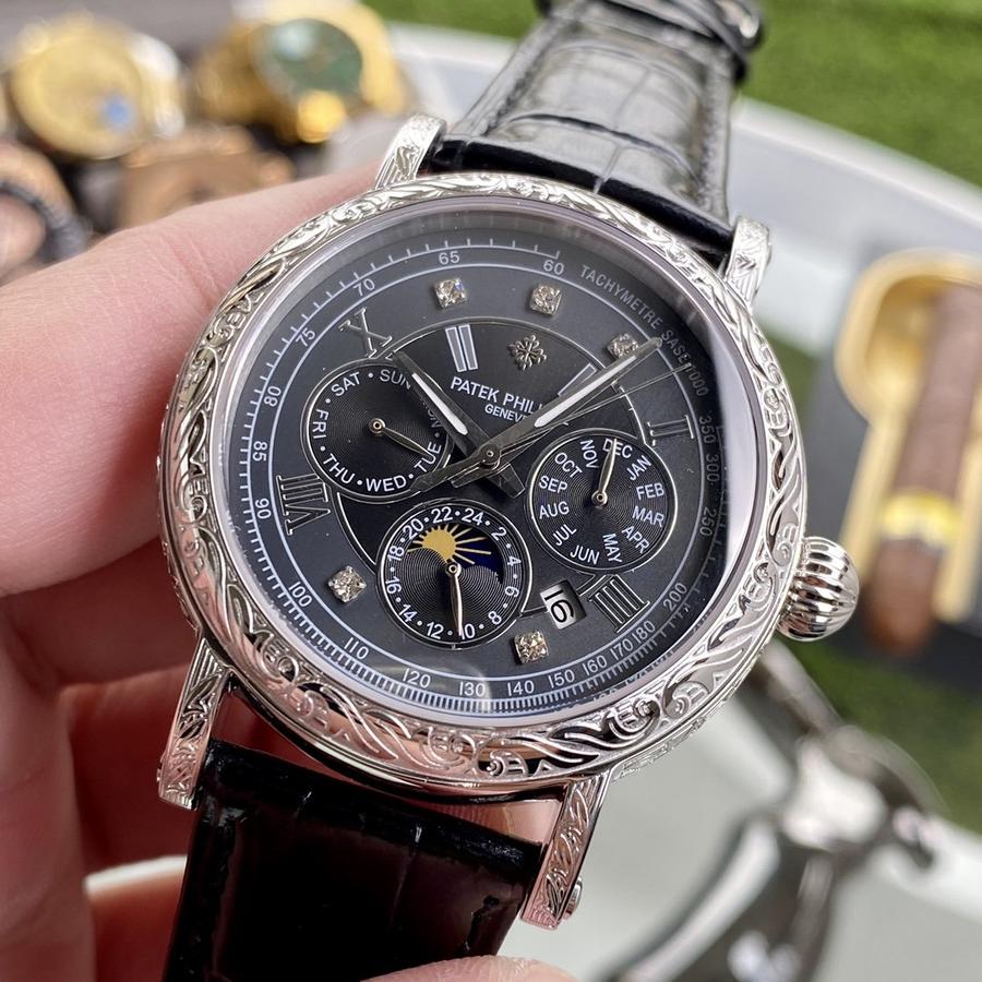 百达翡丽 patek philippe -纯手工-雕花腕表-惊艳登场 为您呈现不一样