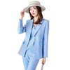 春季气质女神范职业装修身时尚西服三件套 XZ9536 商品缩略图4