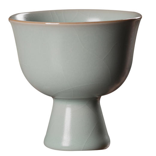 问鼎汝瓷复刻款天青肃雍杯 商品图4