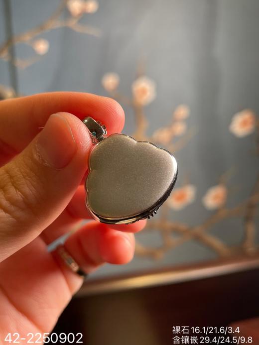 42-2250902，玻璃飘翠佛公吊坠，35999 商品图8