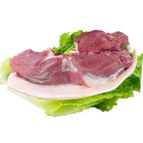 猪带皮后腿肉（约500g）
