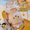 【情人节】BABY YEON小熊水杯高颜值大容量吸管塑料杯可爱便捷水杯子七夕情人节 商品缩略图3