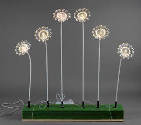 3头太阳花地插灯（运费自理）