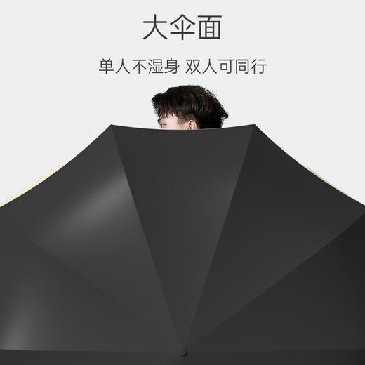 【德国红点设计师款 专利设计】ZUODU左都 号码牌反向自动晴雨伞 反向不湿 创意号码牌设计 停车无忧 十骨骨架 无惧暴风骤雨 一键开合 商品图8