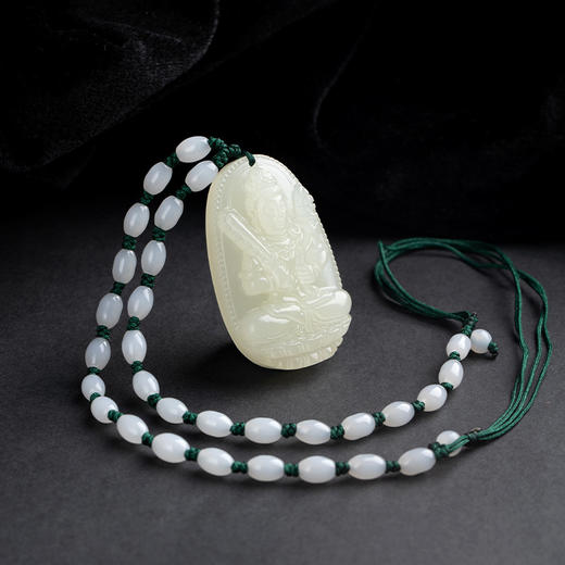 【玺灵阁】和田玉属相佛吊坠/祈愿吉祥/保佑平安/事事顺利 商品图1