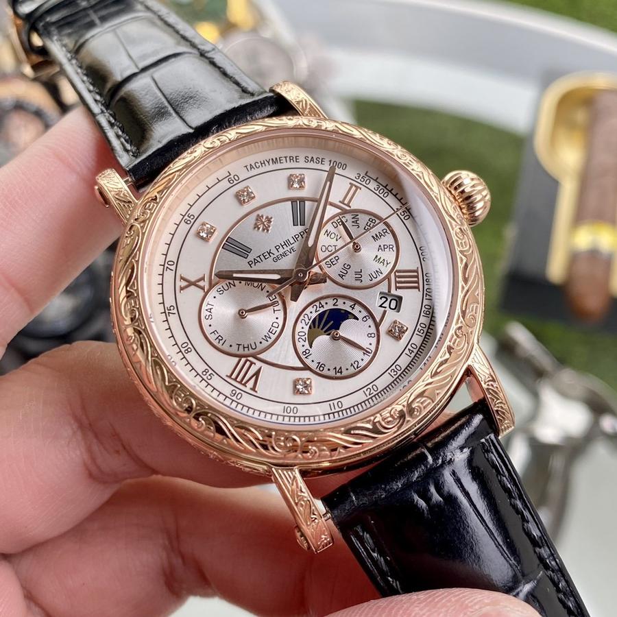 百达翡丽 patek philippe -纯手工-雕花腕表-惊艳登场 为您呈现不一样