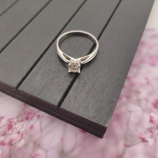 18K钻石戒指（0.528ct）,圈口： 17#, 商品图2