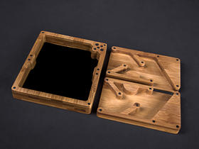 【桌游周边】竹质骰塔骰盘  老楚的木艺坊