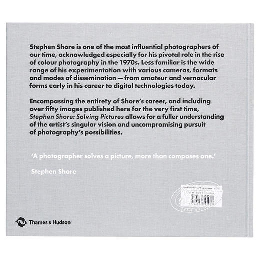 预售 【中商原版】斯蒂芬·肖尔 英文原版 Stephen Shore 商品图1
